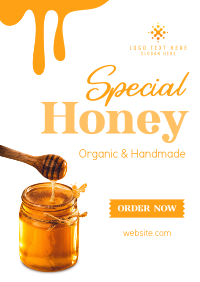 Honey Harvesting Poster Design