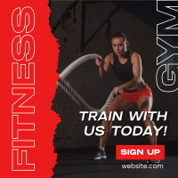 Train With Us Instagram post Image Preview