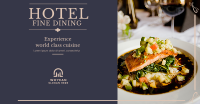Hotel Fine Dining Facebook Ad Design