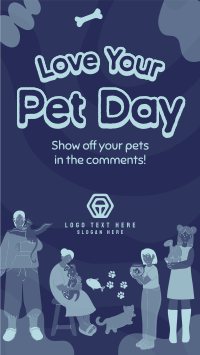 Quirky Pet Love Instagram Reel Design