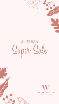 Autumn Super Sale Instagram Story Design