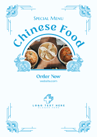 Special Chinese Food Poster Image Preview