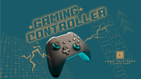 Sleek Gaming Controller Animation Design