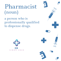 Pharmacist Instagram Post Design