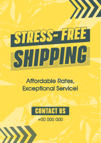 Shipping Delivery Service Flyer Image Preview