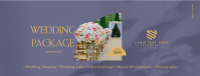 Wedding Flower Bouquet Facebook cover Image Preview