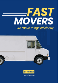 Fast Movers Flyer Design