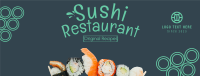 Sushi Bar Facebook cover Image Preview
