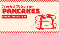 Retro Pancakes Video Image Preview