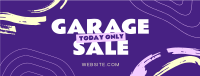 Garage Sale Doodles Facebook Cover Design