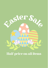 Easter Egg Hunt Sale Flyer Image Preview