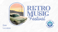 Classic Retro Hits Facebook Event Cover Design