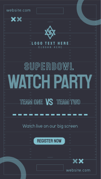 Super Bowl Touchdown TikTok video Image Preview