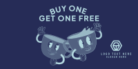 Coffee Buy One Get One  Twitter post Image Preview