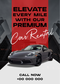 Modern Premium Car Rental Poster Image Preview