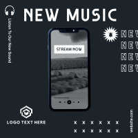 New Tunes Instagram Post Design