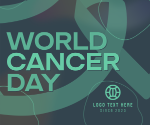 Gradient World Cancer Day Facebook post Image Preview