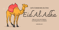 Eid Al Adha Camel Facebook ad Image Preview