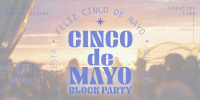 Cinco De Mayo Block Party Twitter post Image Preview