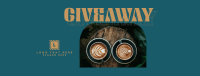 Cafe Coffee Giveaway Promo Facebook Cover Design