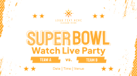 Football Watch Party Animation Image Preview