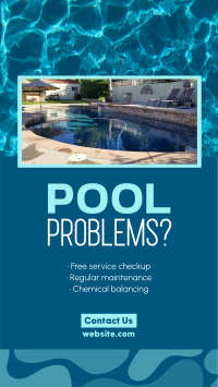 Pool Problems Maintenance Instagram Reel Image Preview