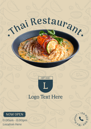 Thai Resto Poster
