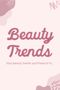 Organic Beauty Launch Pinterest Pin Image Preview