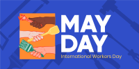 Hand in Hand on May Day Twitter post Image Preview