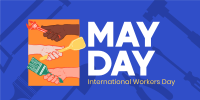 Hand in Hand on May Day Twitter Post Image Preview