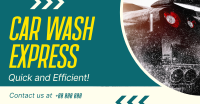 Car Wash Express Facebook Ad Preview