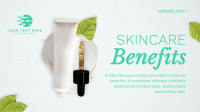 Skincare Benefits Organic Animation Preview