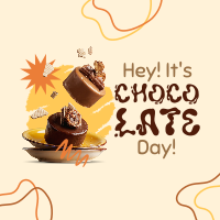 Chocolatey Cake Instagram Post Design