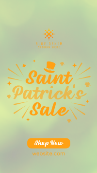 Quirky St. Patrick's Sale Instagram Reel Image Preview