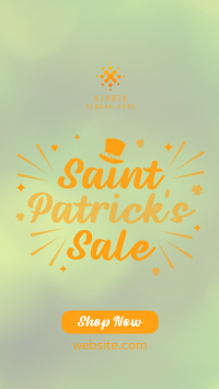 Quirky St. Patrick's Sale Instagram reel Image Preview