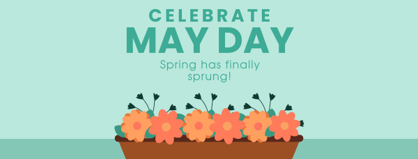 Celebrate May Day Facebook Cover Design Image Preview