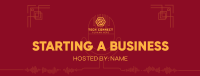 Simple Business Podcast Facebook cover Image Preview