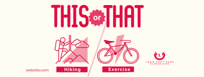 This or That Exercise Facebook cover Image Preview