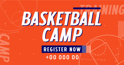 Basketball Sports Camp Facebook ad Image Preview