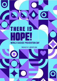 Hope Suicide Prevention Flyer Design