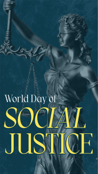 World Day of Social Justice Instagram Reel Image Preview