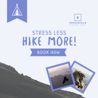 Mountain Hiking Trip Instagram Post Design
