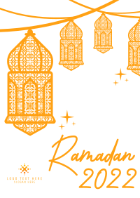 Ornate Ramadan Lamps Flyer Image Preview
