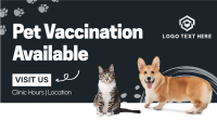 Pet Vaccination Facebook Event Cover Design