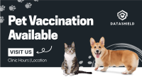 Pet Vaccination Facebook Event Cover Image Preview