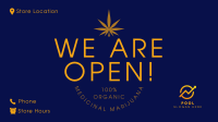 Cannabis Shop Facebook Event Cover Design