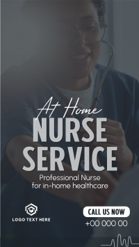 Professional Nurse Instagram story Image Preview