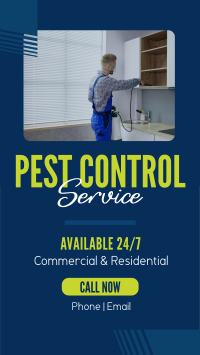 Professional Pest Control Instagram Story Design