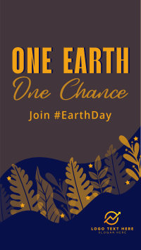 One Earth One Chance Celebrate Instagram Reel Design