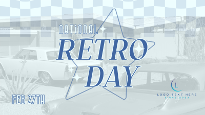 National Retro Day Facebook event cover Image Preview